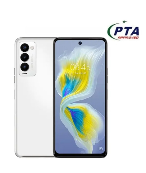 iShopping - Tecno Camon 18P 128GB 8GB RAM Dual Sim Ceramic White - Official Warranty