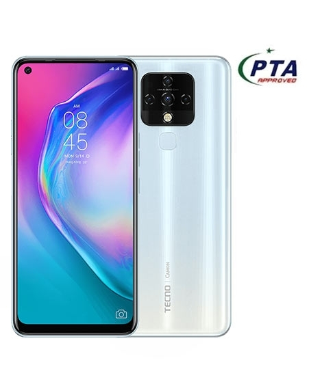 iShopping - Tecno Camon 16 128GB 8GB RAM Dual Sim Cloud White