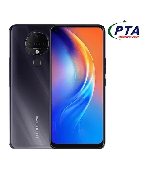 iShopping - Tecno Spark 6 64GB 4GB RAM Dual Sim Comet Black