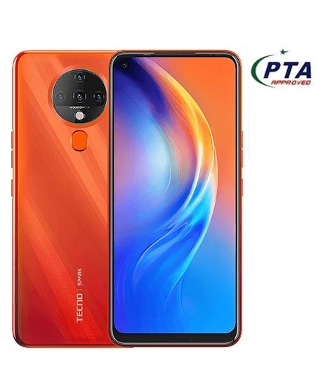 iShopping - Tecno Spark 6 64GB 4GB RAM Dual Sim Dynamic Orange
