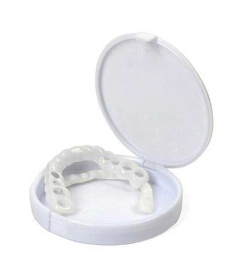 iShopping - Eazy Deal Snap On Silicone Teeth Whitening Braces - Pack of 2