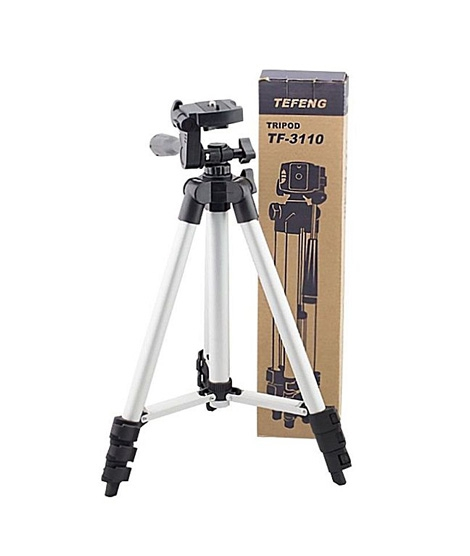 iShopping - Tefeng Tripod For Mobile And Camera Black/Silver (TF-3110)