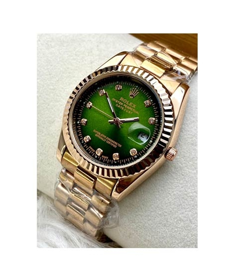 iShopping - TFH Analog Stainless Steel Watch For Men Green