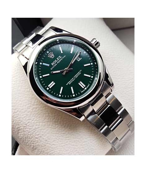 iShopping - TFH Oyster Perpetual Chain Watch For Men Green