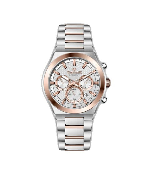 iShopping - Timezone Timeshift Journey Watch For Men Two Tone Rose Gold (TZ-1328)