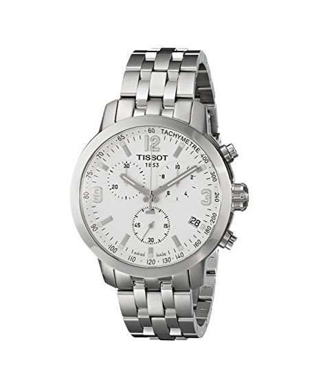 iShopping - Tissot PRC200 Men's Watch Silver-Tone (T0554171101700)