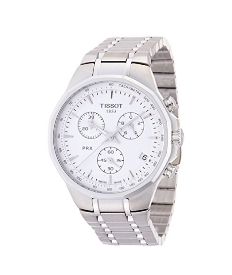 iShopping - Tissot PRX Chronograph Men's Watch Silver (T0774171103100)