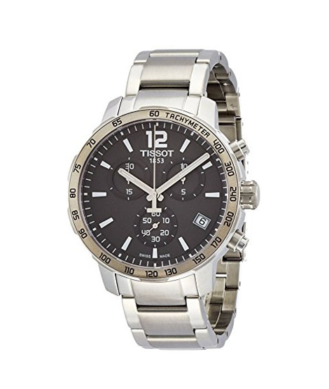 iShopping - Tissot Quickster Chronograph Men's Watch Silver (T0954171106700)