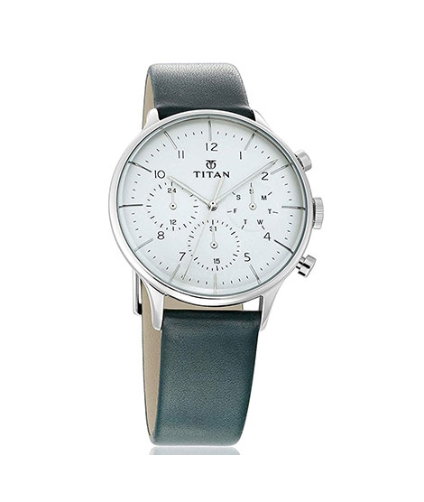 iShopping - Titan On Trend Men's Watch Green (90102SL03)