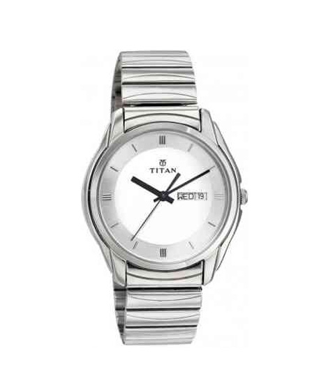 iShopping - Titan Men's Watch Silver (1578SM03)
