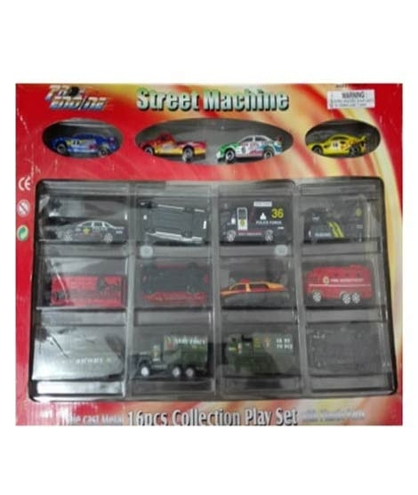 iShopping - ToysRus Mini Super Cars Toy Play Set 16 Pcs