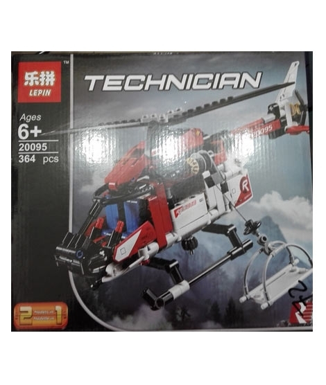 iShopping - ToysRus 2-in-1 Fighter Plane Lego Blocks - 364pcs