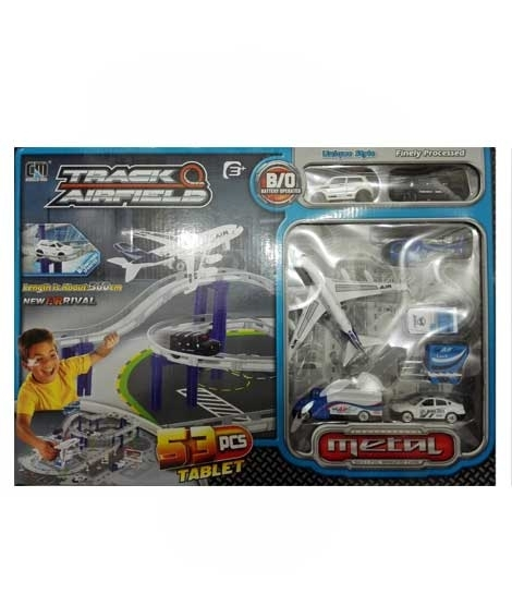 iShopping - ToysRus Airplane With Small Die-Cast 53 Pcs Set For Kids