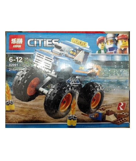 iShopping - ToysRus Heavy Truck Lego Blocks For Kids - 215pcs
