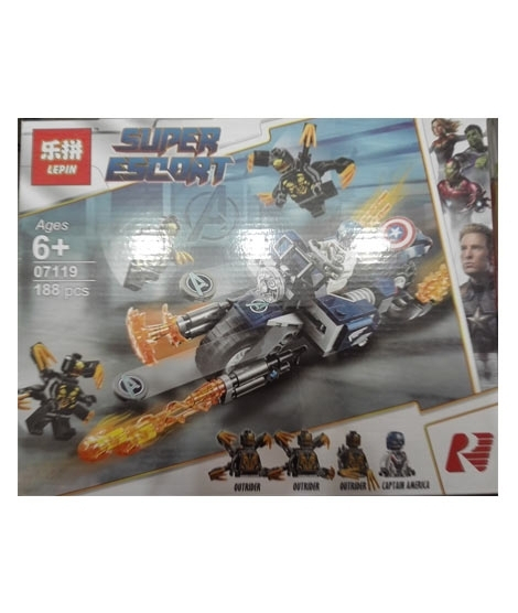 iShopping - ToysRus Super Escort Lego Blocks For Kids - 188pcs