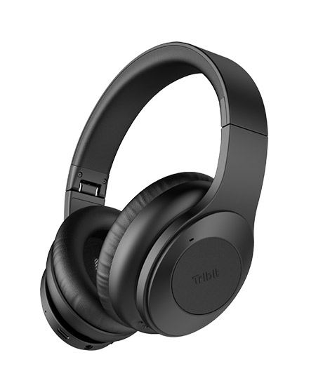 iShopping - Tribit QuietPlus 100 Bluetooth Headphone Black
