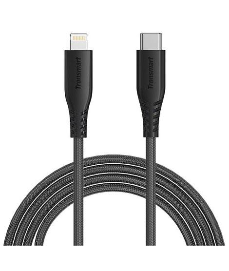 iShopping - Tronsmart 6.6ft USB C to Lightning Cable Black (LCC05)