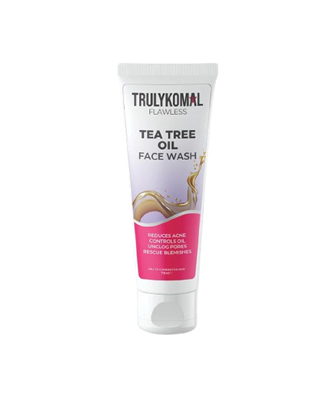 iShopping - Truly Komal Flawless Tea Tree Oil Face Wash - 75ml