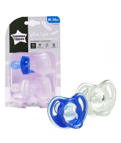 iShopping - Tommee Tippee Ultra Light Silicone Soother Pack Of 2 (TT 433455)
