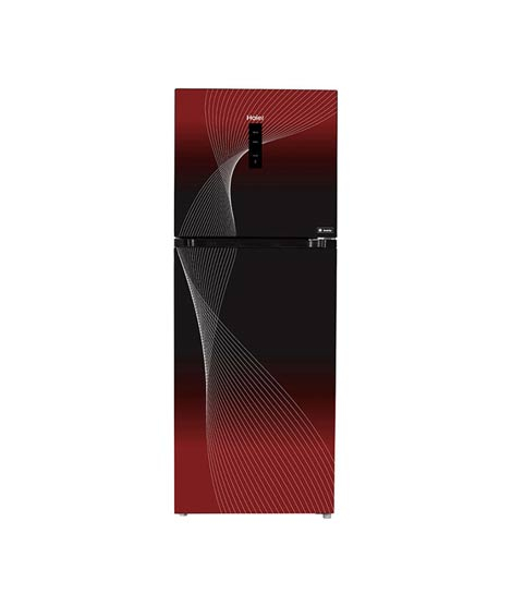 iShopping - Haier Twin Inverter Plus Freezer-On-Top Refrigerator Red (HRF-538TIFRA)
