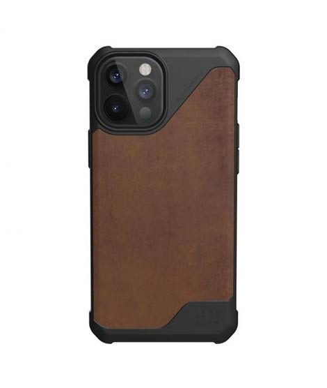iShopping - UAG Metropolis LT- Leather Brown Case For iPhone 12 Pro Max 6.7