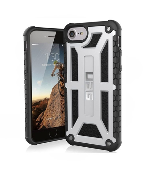 iShopping - UAG Monarch Platinum/Black Case For iPhone 8/7/6S/SE 2020 4.7"