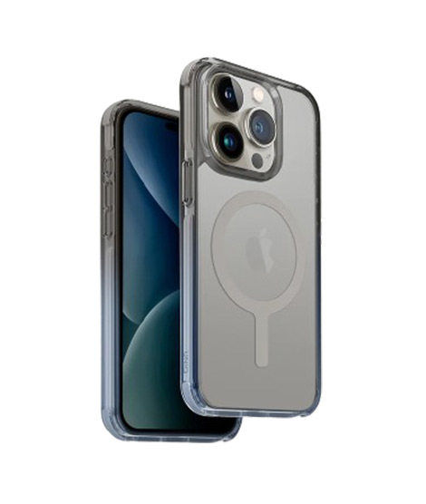 iShopping - UNIQ Combat Duo Magnetic Charging Case For iPhone 15 Pro (Grey)