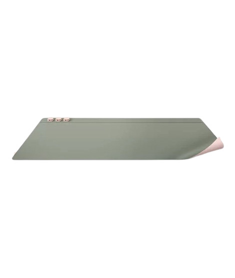 iShopping - Uniq Hagen Reversible Smart Organizer Desk Mat - Pink/Green