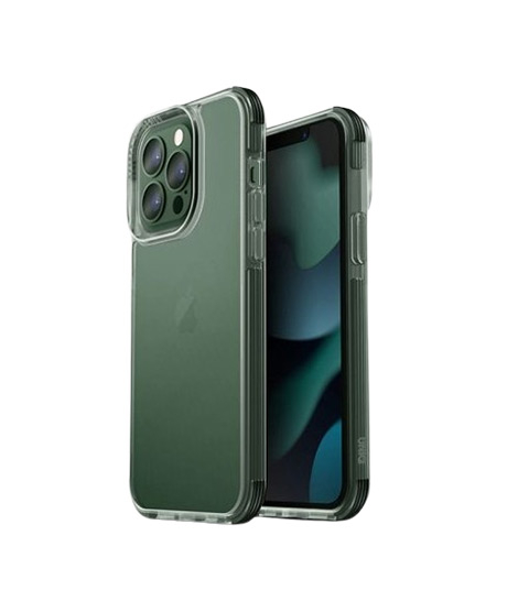 iShopping - Uniq Hybrid Combat Case For iPhone 13 - Green