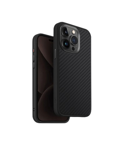 iShopping - UNIQ Keva Magnetic Charging Case For iPhone 15 Pro Max (Carbon Black)