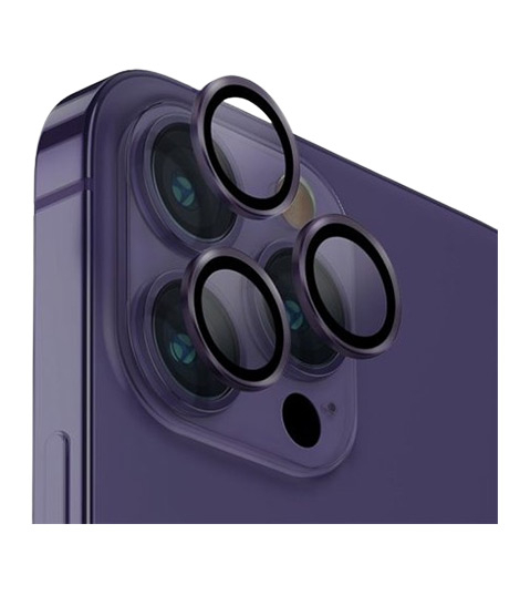 iShopping - Uniq Optix Camera Lens Protector For iPhone 14 Pro/Max - Purple