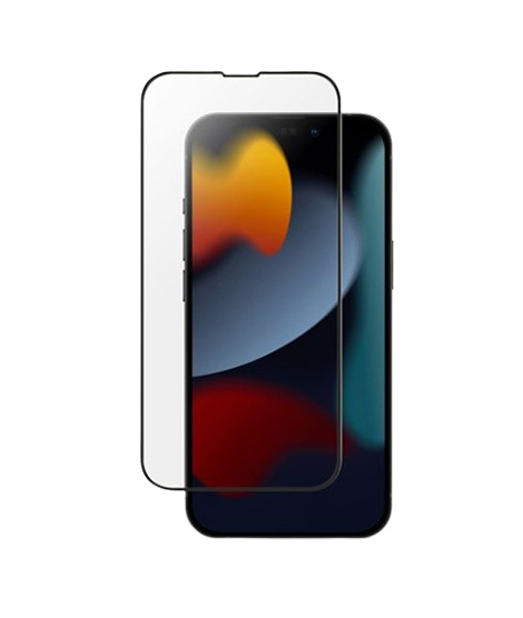 iShopping - Uniq Optix Vivid Pro Glass Screen Protector For iPhone 14 Clear/Black
