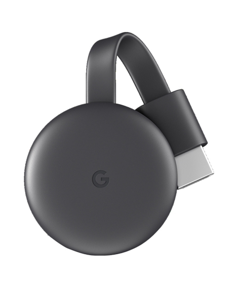 iShopping - Google Chromecast 3rd Generation Charcoal