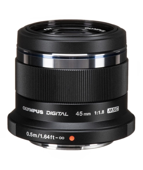 iShopping - Olympus M.Zuiko Digital 45mm f/1.8 Lens Black