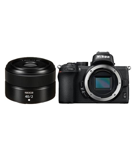 iShopping - Nikon Z50 Mirrorless Camera With 40mm f/2 Lens Lens