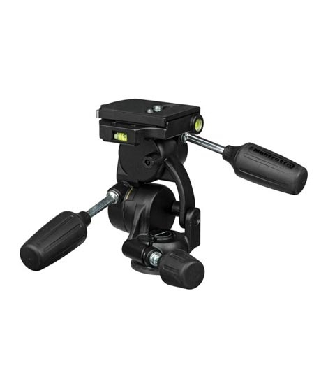iShopping - Manfrotto 3-Way Pan&Tilt Tripod Head With 410PL Quick Release Plate (808RC4)