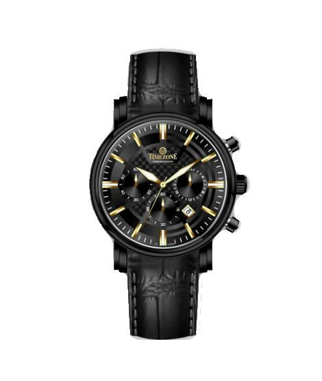 iShopping - Timezone Vaur Sovereign Watch For Men (TZ-1334)-Gold