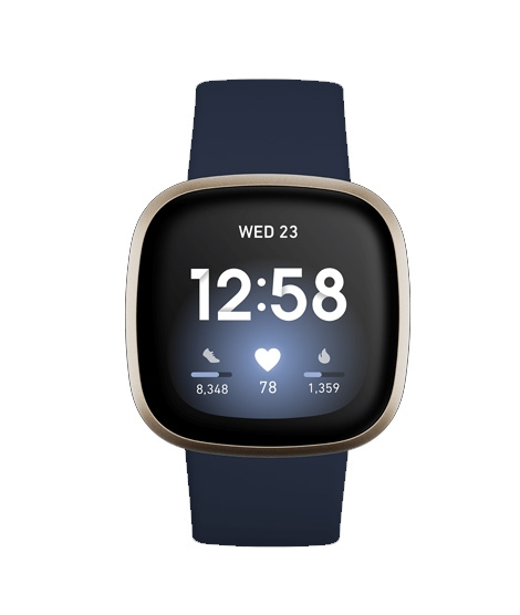 iShopping - Fitbit Versa 3 Smartwatch Blue
