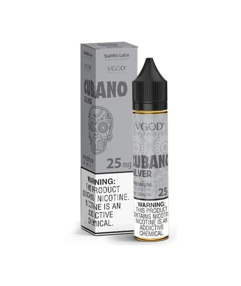 iShopping - VGOD Saltnic Cubano Silver Pod Flavour 25mg