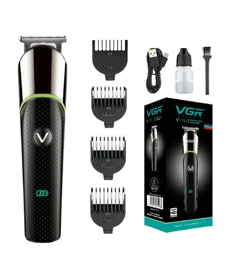 iShopping - VGR Professional Beard and Hair Trimmer Kit For Men (V-191)