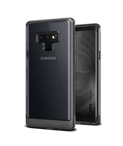 iShopping - VRS Design Crystal Bumper Steel Silver Case For Galaxy Note 9