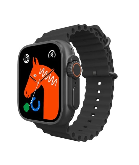 iShopping - W&O X8 Ultra Series 8 Smart Watch Black