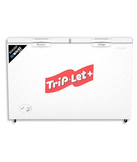 iShopping - Waves Regular Series Double Door Deep Freezer 15 cu ft (WDFT-315TL)