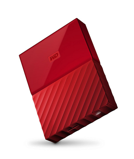 iShopping - WD My Passport 4TB Portable External Hard Drive Red (WDBYFT0040BRD)