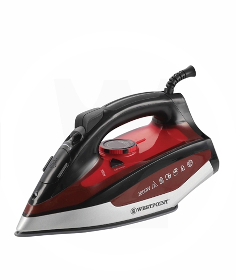 iShopping - Westpoint Deluxe Steam Iron Black/Red (WF-2063)