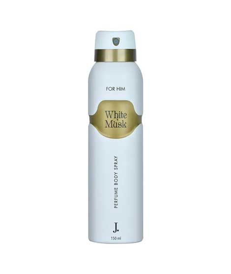 iShopping - Junaid Jamshed White Musk Body Spray For Men 150ml