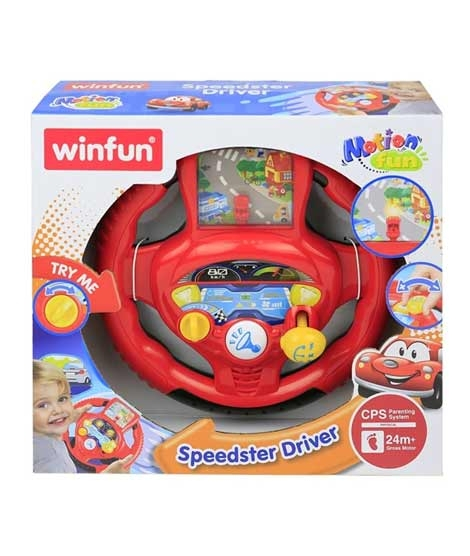 iShopping - Win-fun Speedster Driver Stering Wheel 4 Stage Toy (001080)