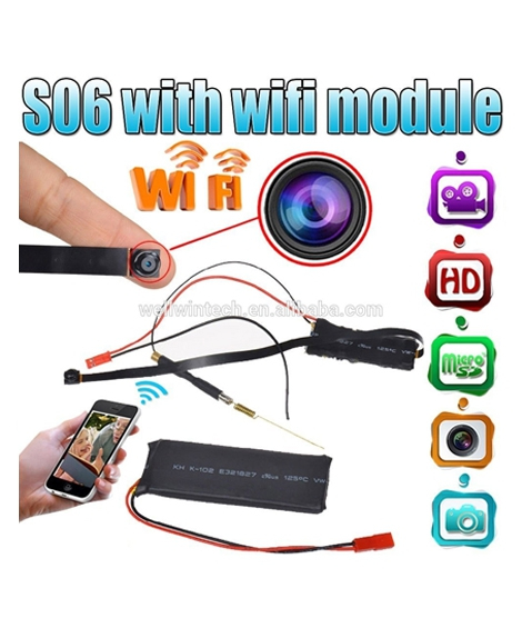 iShopping - Wish Hub 1080p Wi-Fi IP Wireless Camera With Battery (S06)