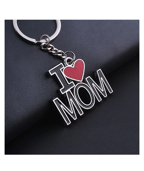 iShopping - Wish Hub Fashion Metal I Love Mom Key Chain