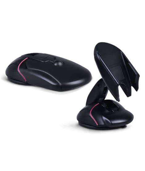 iShopping - Wish Hub Mouse Shape Car Dashboard Mount Holder Black
